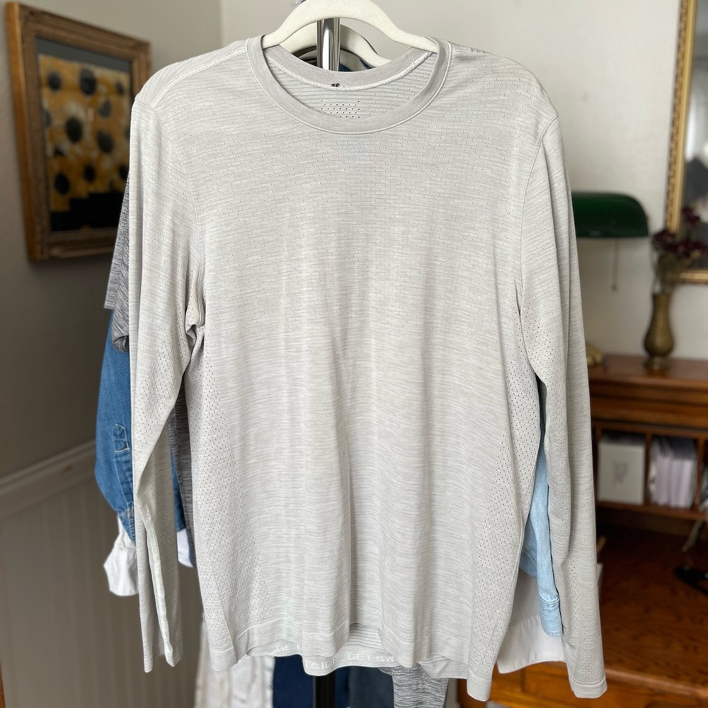 Mens Lululemon Metal Vent Tech Long-Sleeve Shirt